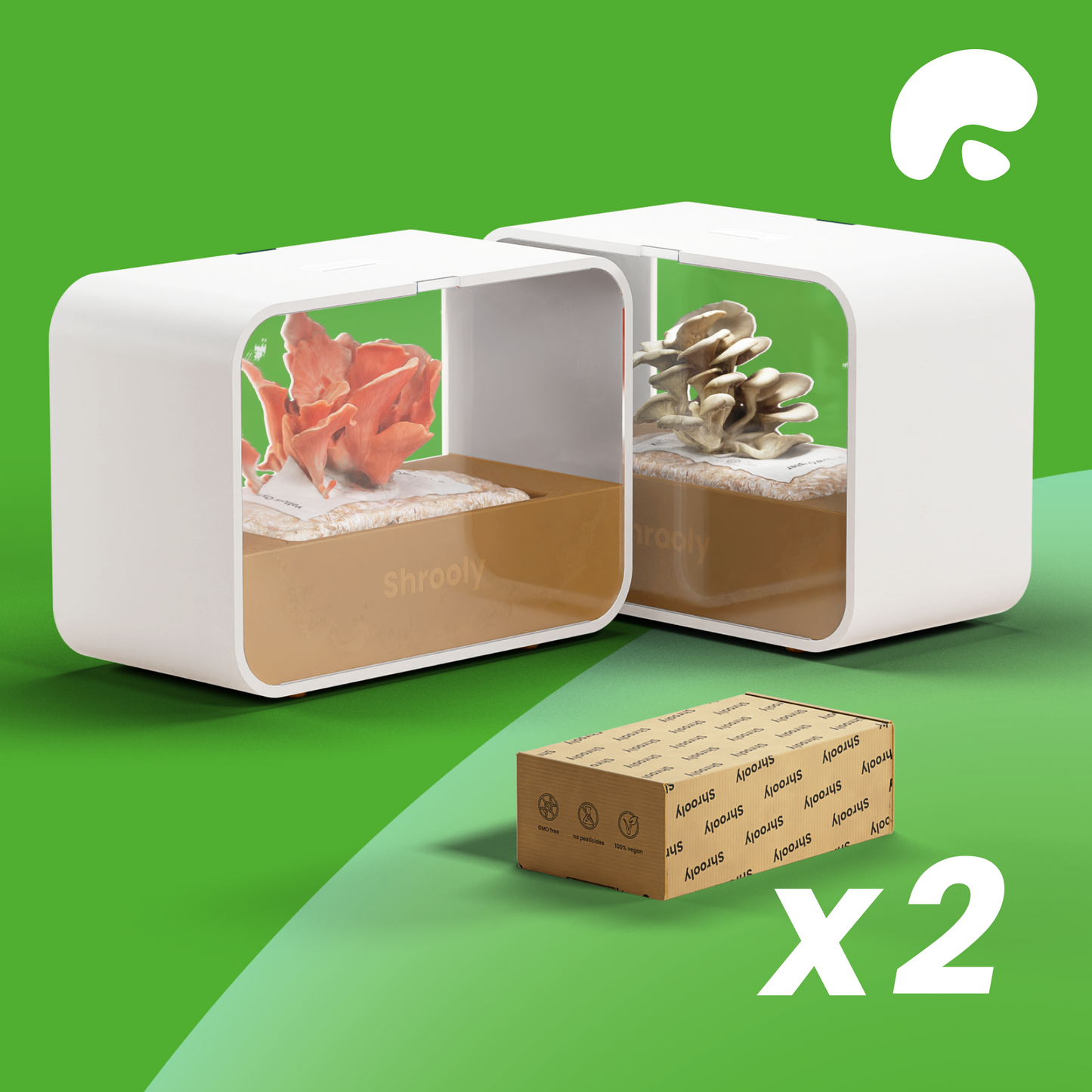 2 Shrooly 2 pods